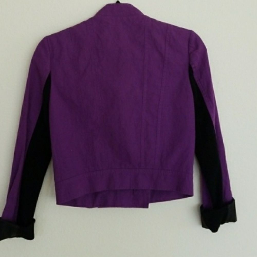 BCBGMaxAzria asymmetric jacket - Picture 3 of 10